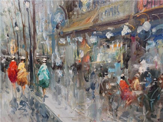 Mario Passoni | PASSONI Mario (né en 1929) : Paris | MutualArt