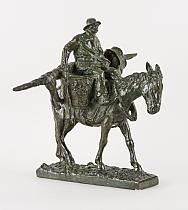 Le pêcheur de crevettes. by Alfred Courtens, 1924