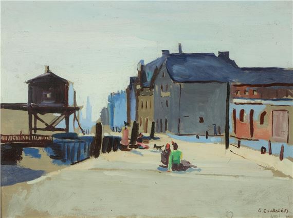 Calaport i gCorcaigh by Diarmuid O'Ceallachain, April 46'