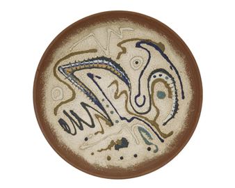 Stoneware charger - Jack Mason