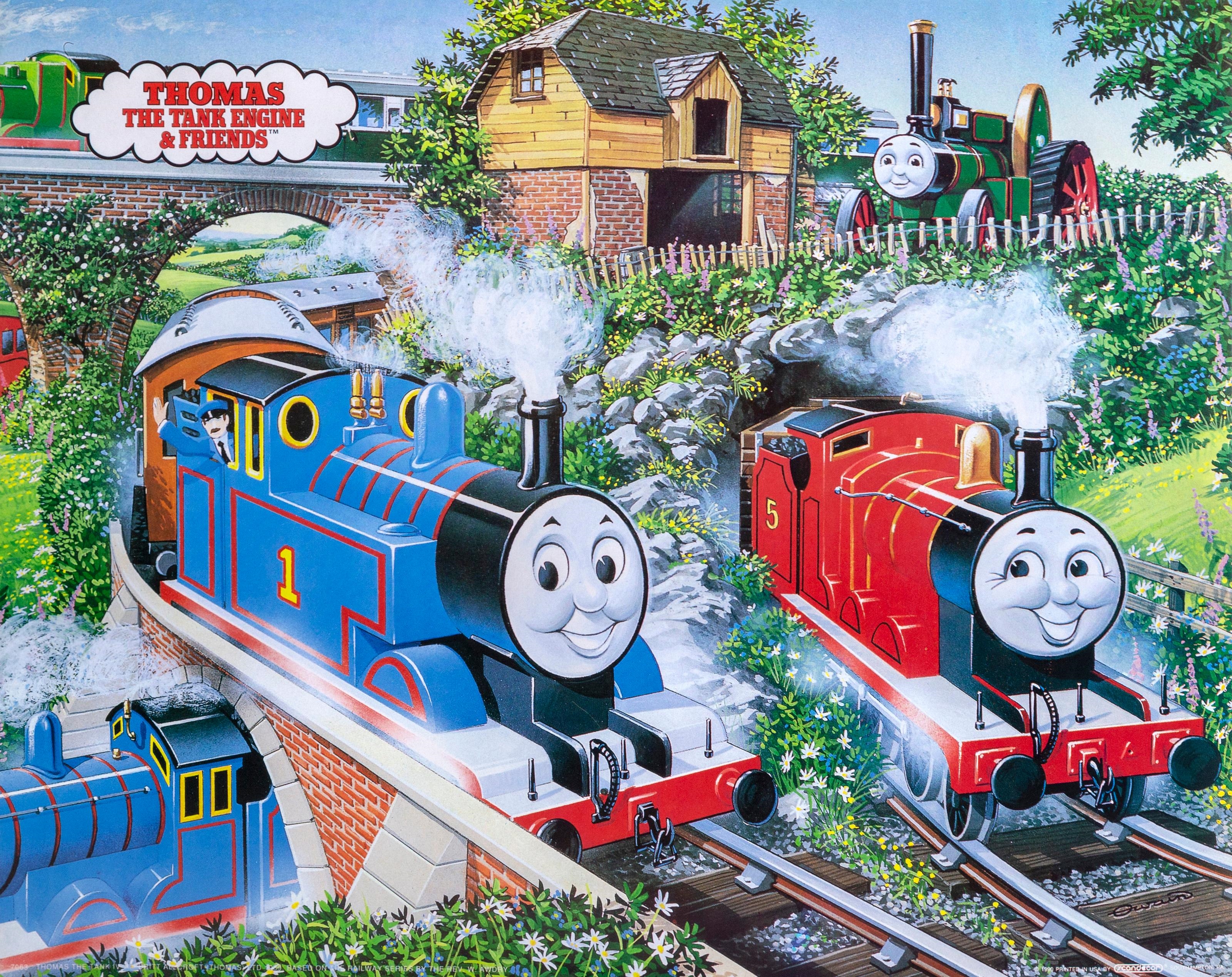 Artwork by Wilbert Vere Awdry, Thomas the Tank Engine and Friends, Made of Poster