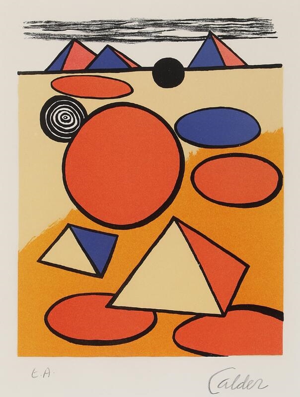 Alexander Calder | La Petite Pyramids | MutualArt