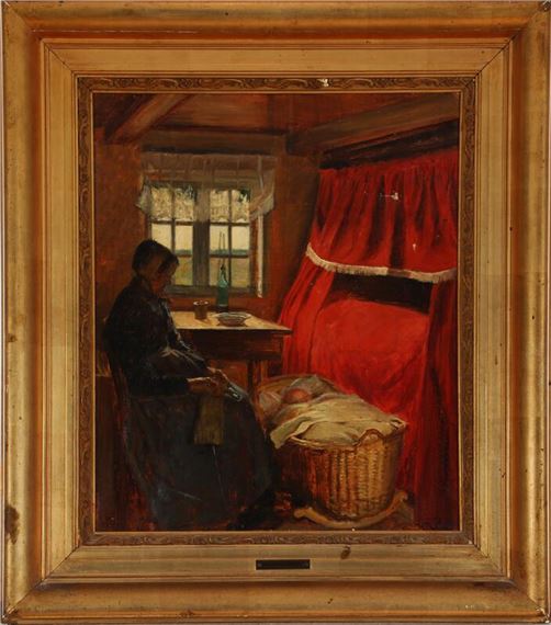 Anna Sophie Petersen An afternoon nap (1891) MutualArt