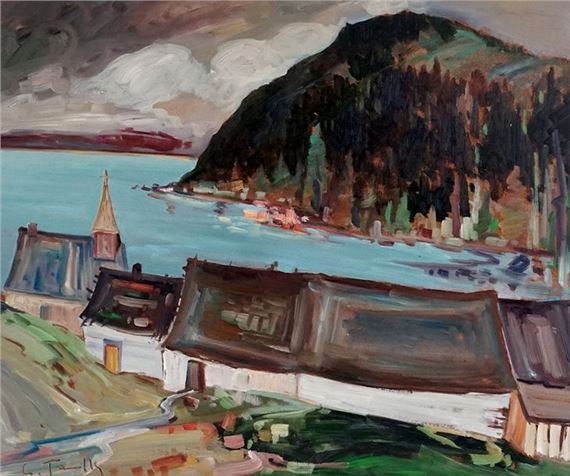 "Port au Persil" by Louis Tremblay, 1949