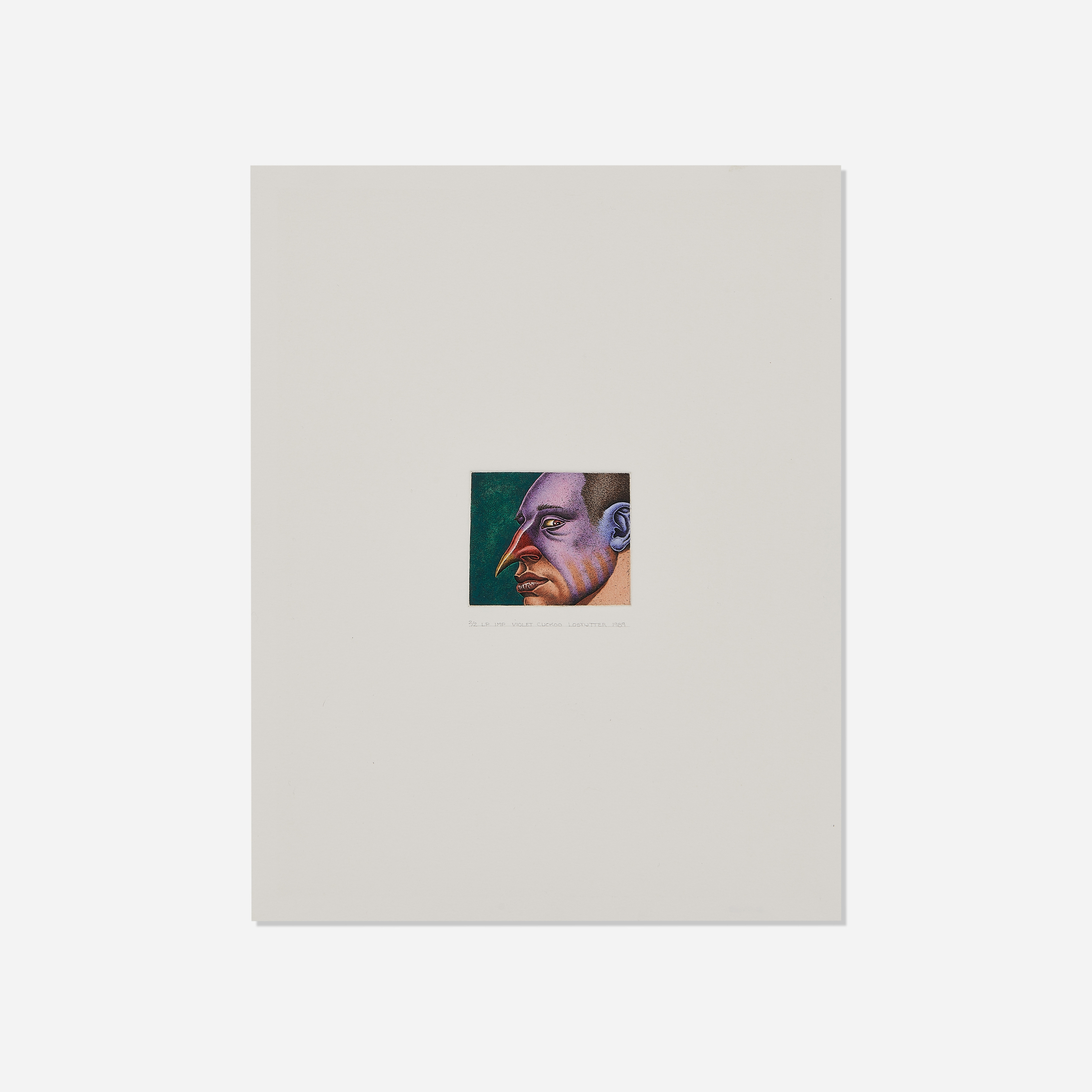 Robert Lostutter | Violet Cuckoo (1989) | MutualArt
