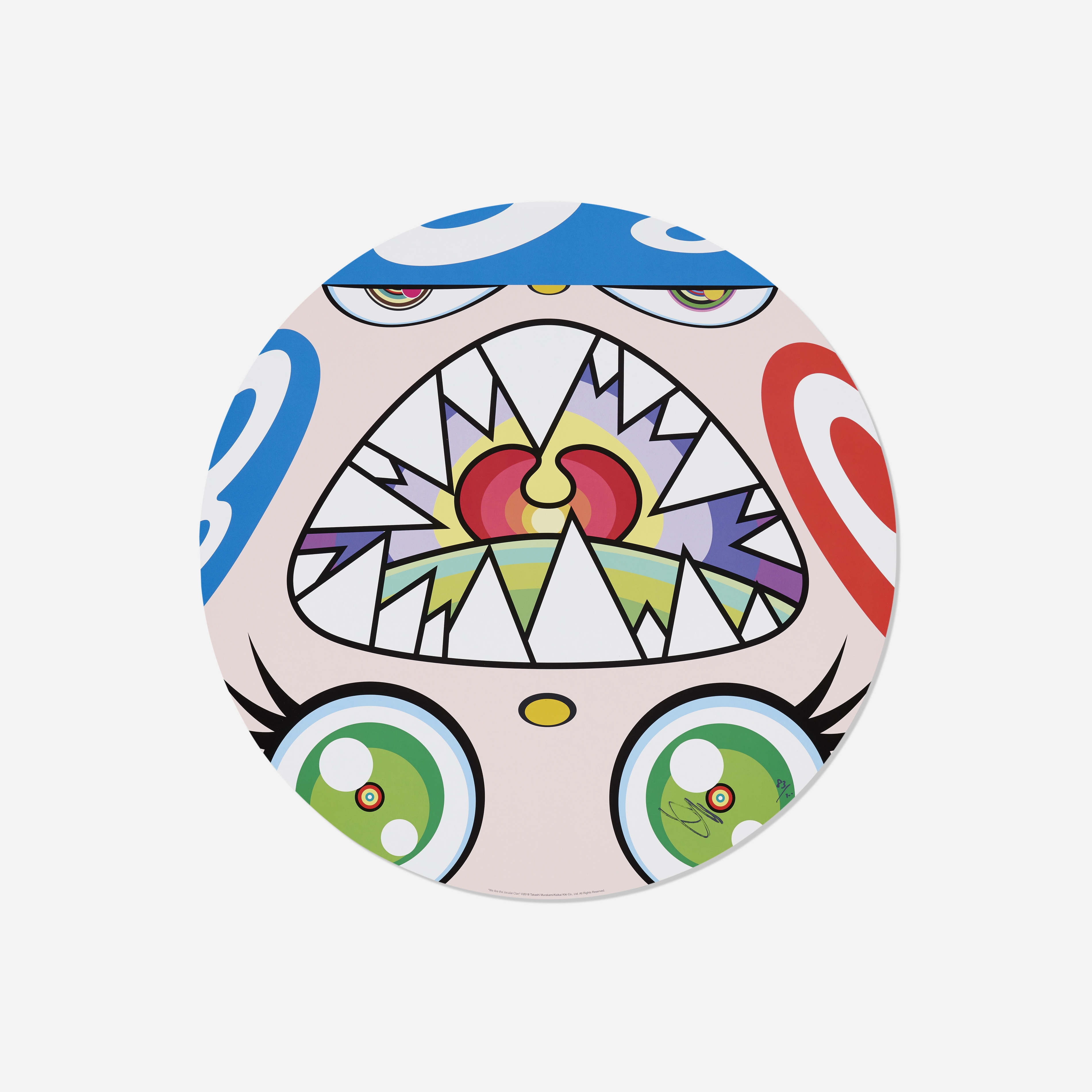 Takashi Murakami We Are the Jocular Clan (2018) MutualArt