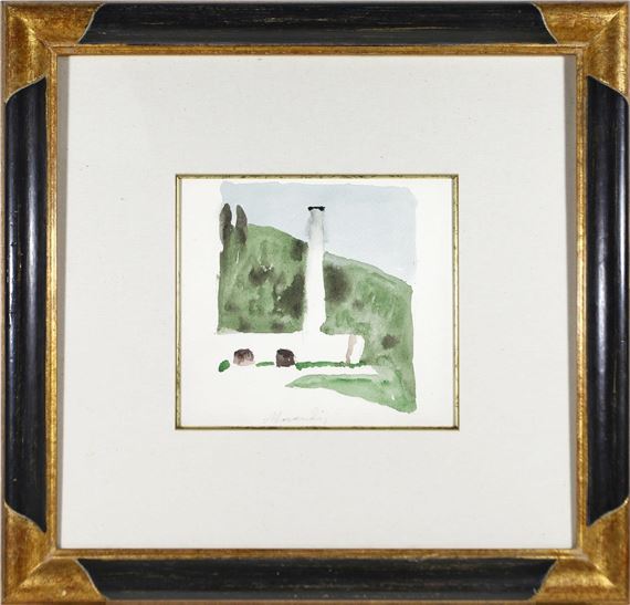 Giorgio Morandi | Paesaggio (Levico) (1957) | MutualArt