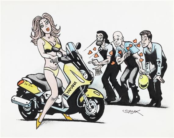 YAMAHA by Kaja Saudek