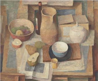 Still life with a mug - Vilis Ozols