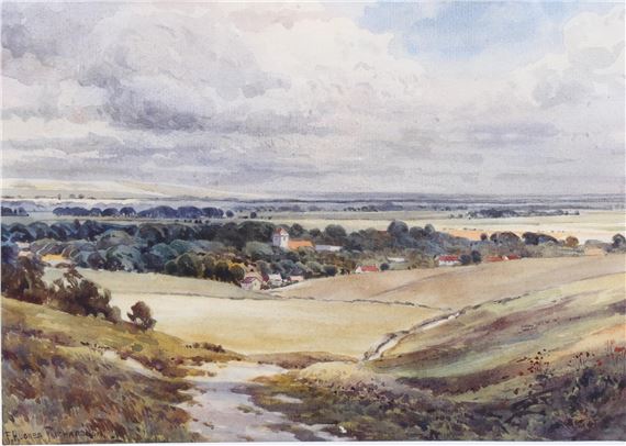 F. Hughes-richardson | extensive landscape | MutualArt