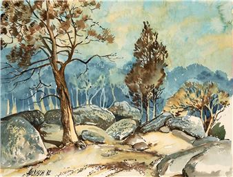 Rocky Landscape. - Stewart Roy Halbisch