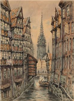 STECKELHÖRN W HAMBURGU - Ferdinand Höpner