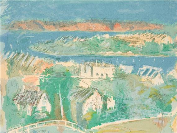 From the Artists Veranda by Lloyd Rees, 1985