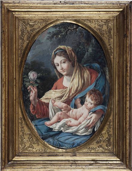 Madonna con Bambino by Correggio