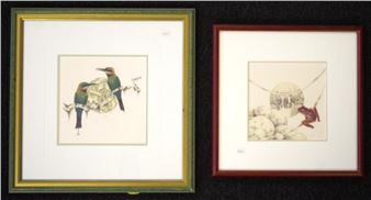 Frog print - David Stacey