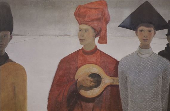 Jean Paul Lemieux | Les Mi-Carêmes | MutualArt