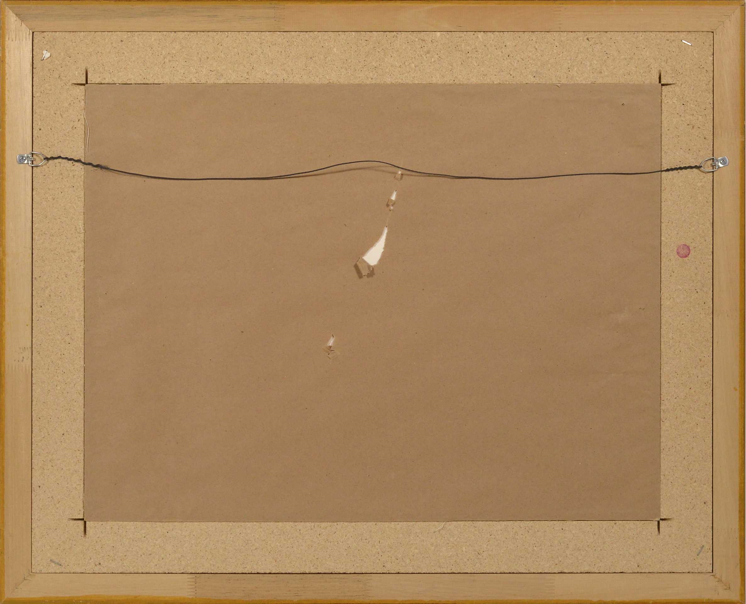 Artwork by Maurice Domingue, Ste-Rose 2e Aquarelle sur papier, signée en bas à droite Domingue S.C.A. Dimension: 19" x 24 3/4" 48.2 x 62.8 cm ------------- Domingue, Maurice, Made of Watercolour on paper