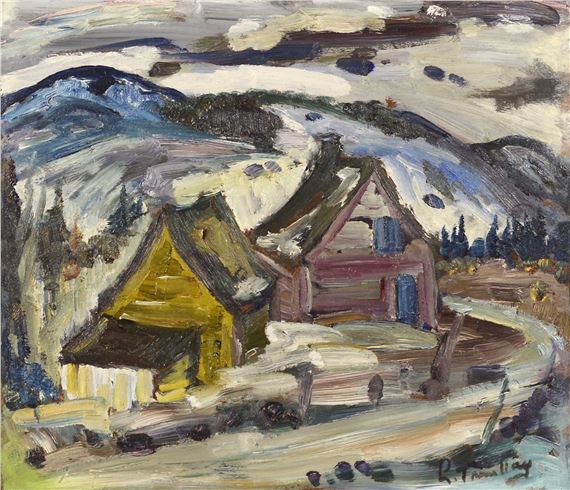 Rang St-Antoine by Louis Tremblay, 1972