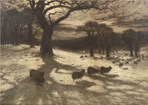 Sheep (1902) by Joseph Farquharson, 1902