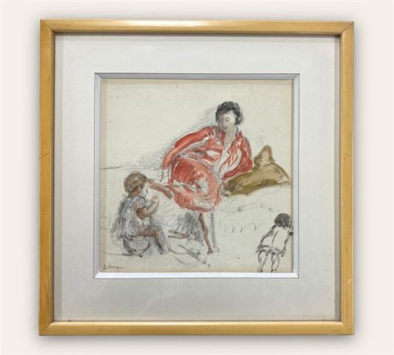 Henri Lebasque | Mother and children | MutualArt