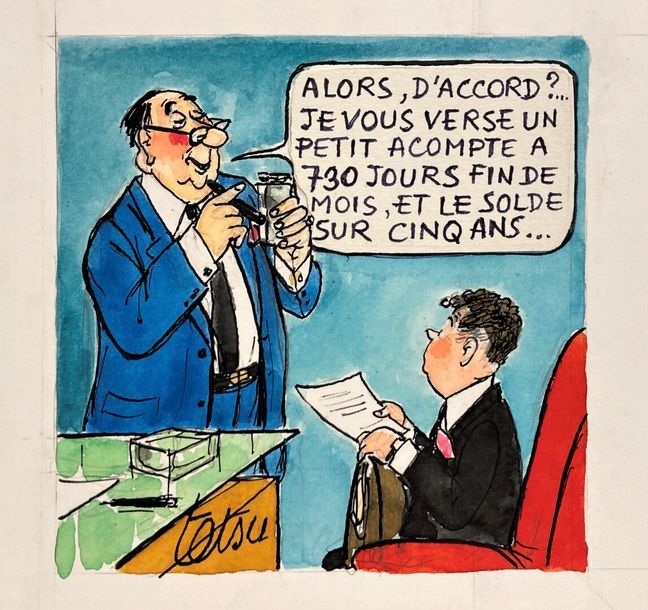 Roger Testu | A SMALL DOWN PAYMENT | MutualArt