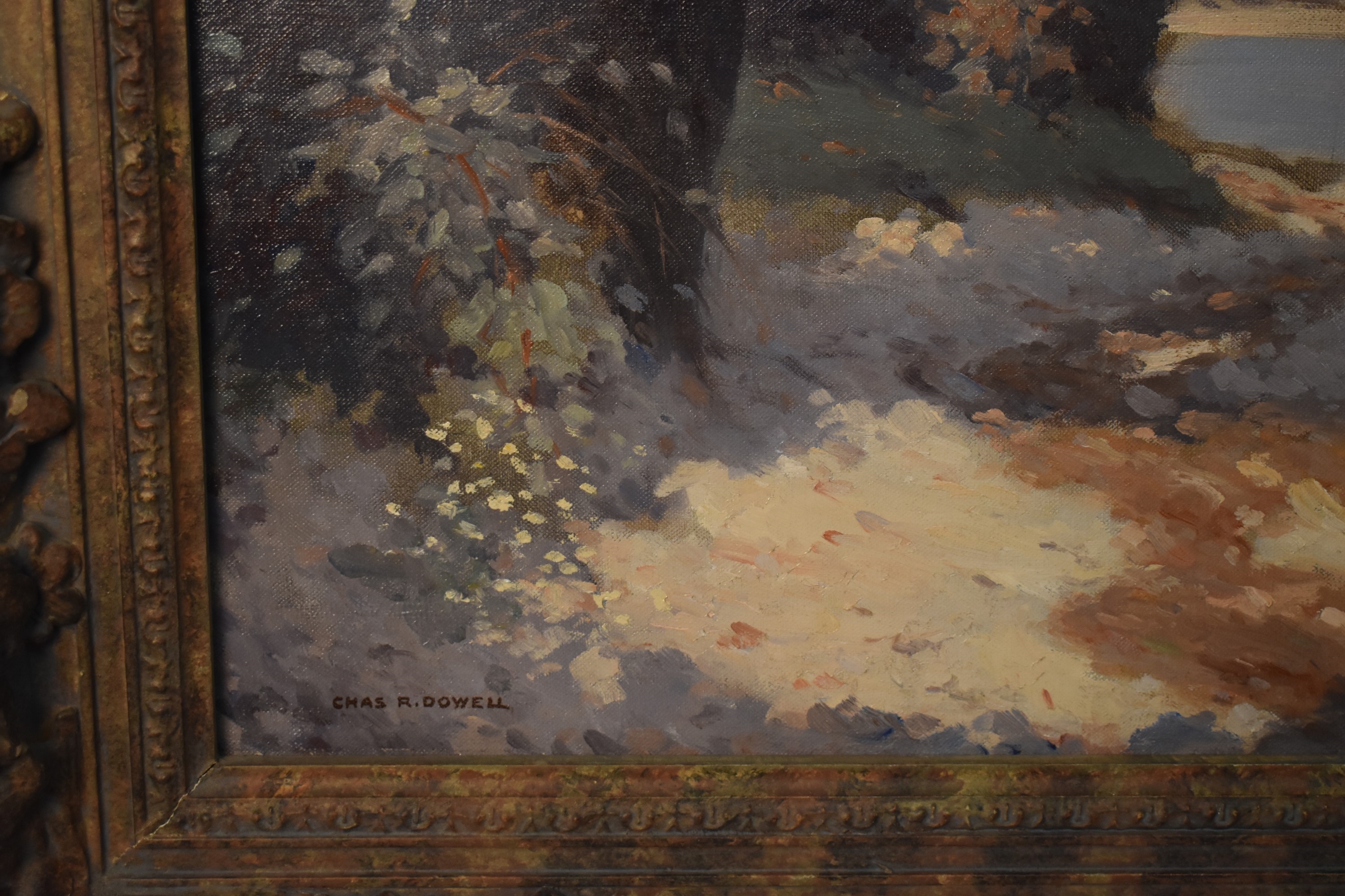 Charles R. Dowell | A Shady Spot Betwixt Dappled Light | MutualArt