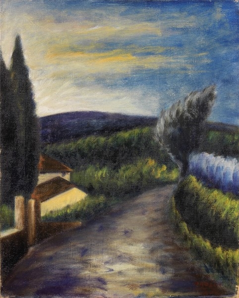 Paesaggio by Ottone Rosai, 1939