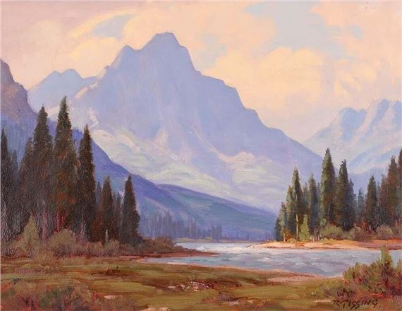 HAZY SUNLIGHT (GHOST RIVER); 1949 by Roland Gissing, 1949