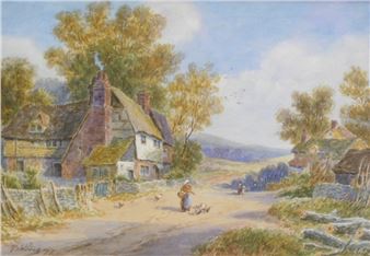 Landscape in Sussex - Thornton Wilder