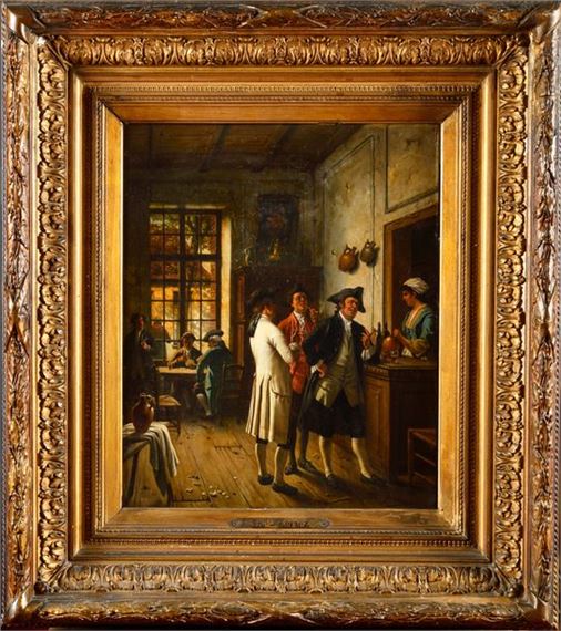 In the tavern by Theodore Ceriez