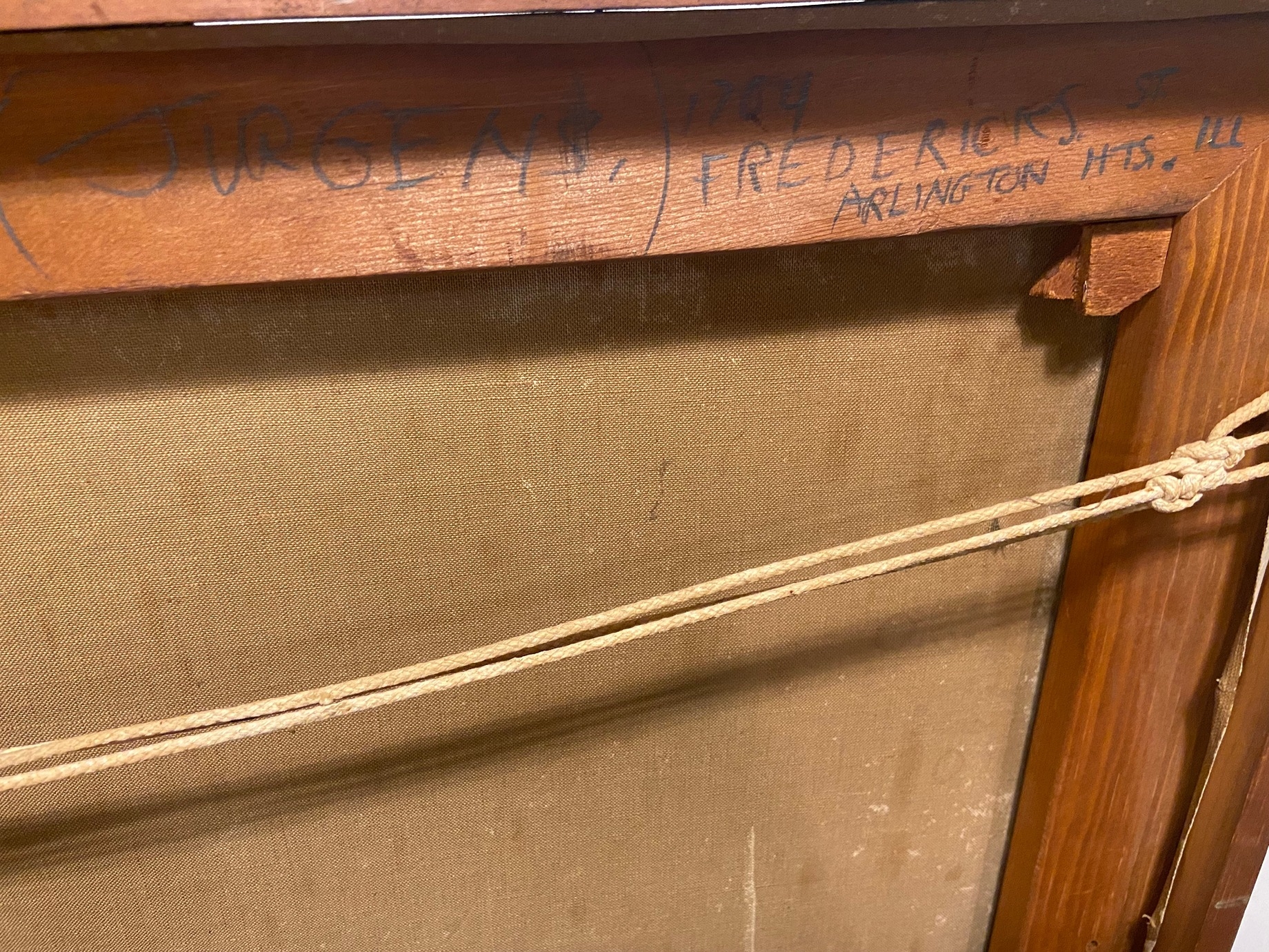 Artwork by John Albert Jurgens, Large JOHN A. JURGENS Abstract Oil on Canvas, Made of Oil on Canvas