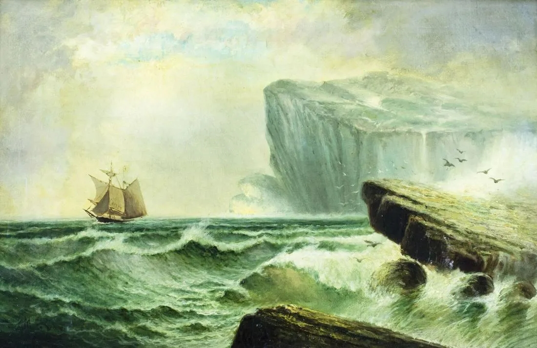 Mary Elizabeth King Seascape Mt Desert Island MutualArt