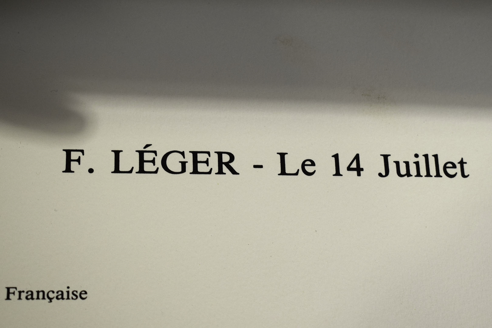 Artwork by Fernand Léger, Le 14 Juillet, Made of POSTER