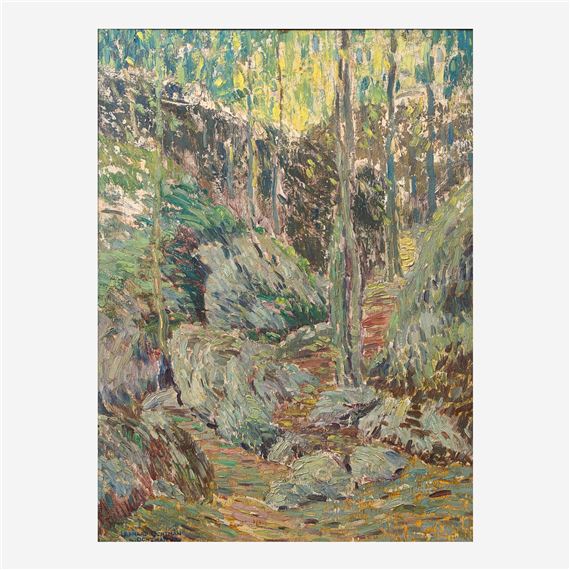 The Upland Trail by Leonard Ochtman