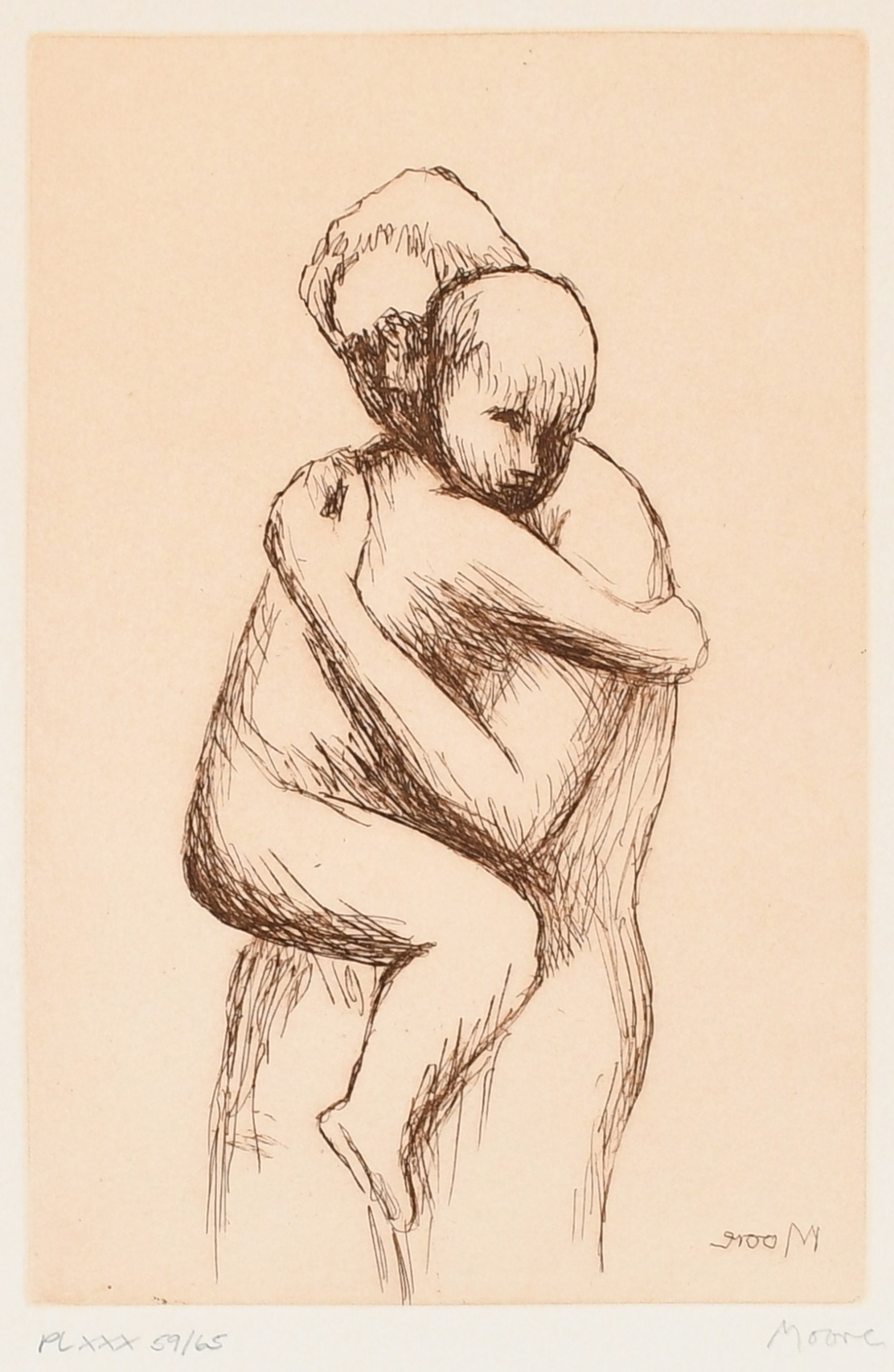 Henry Moore | ‡Henry Moore OM (1983) | MutualArt