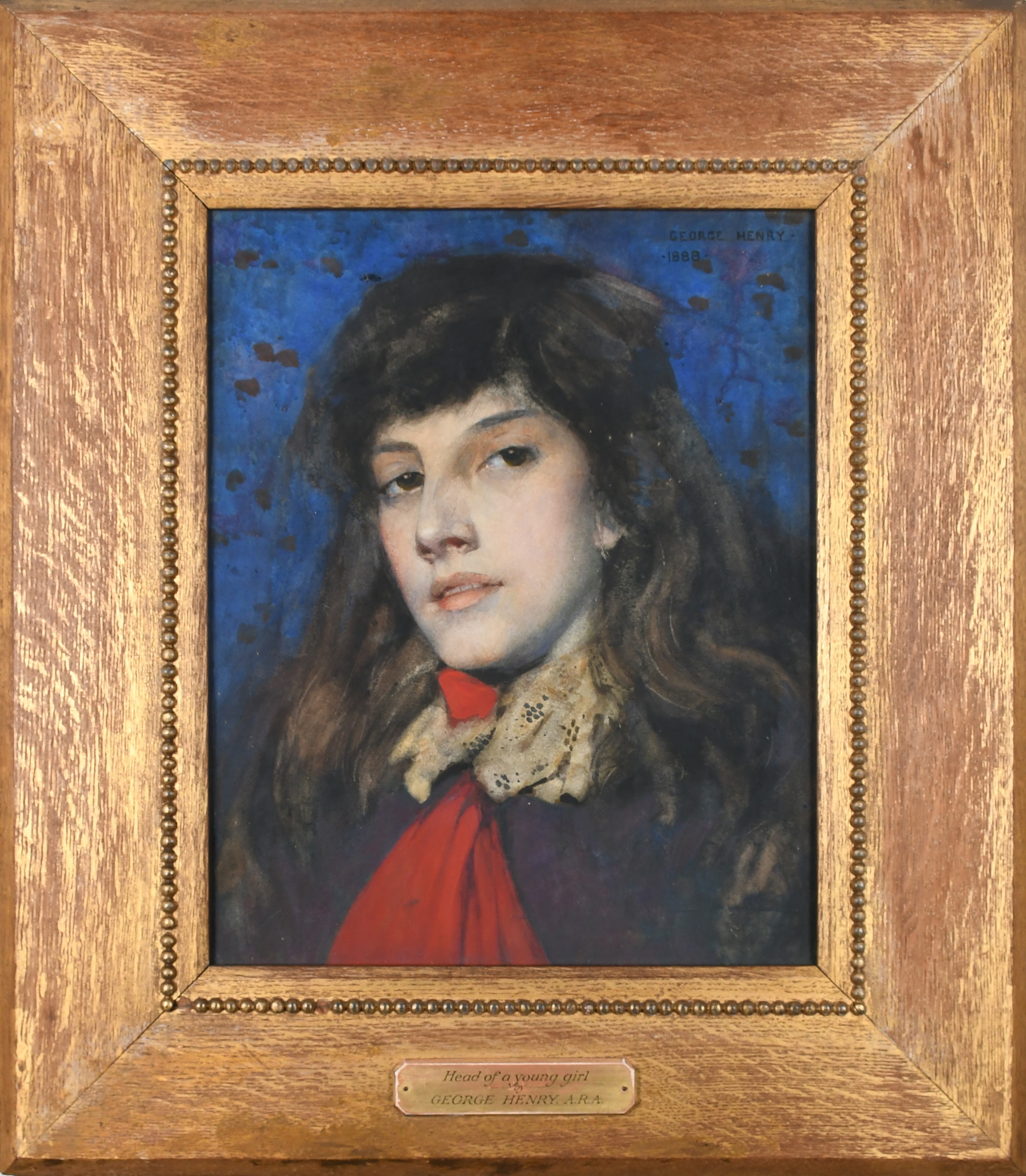 George Henry | George Henry RA (1858-1943) (1888) | MutualArt