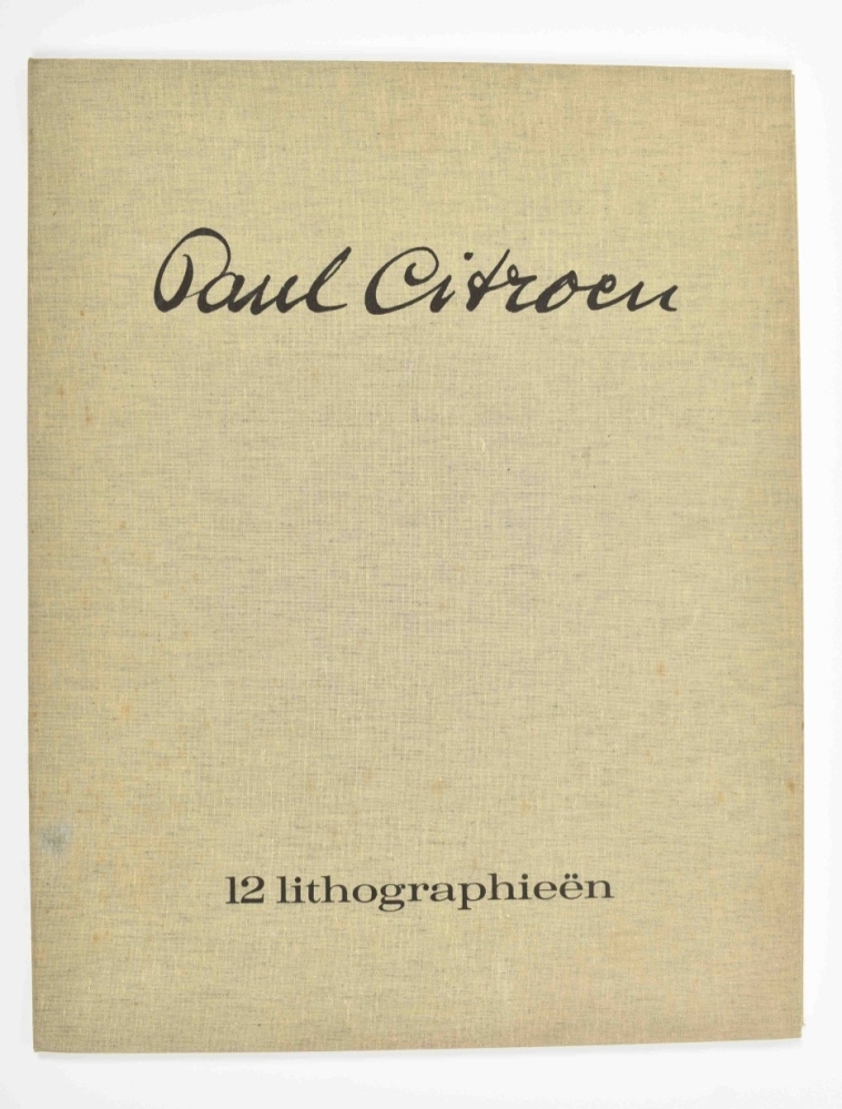 Artwork by Paul Roelof Citroën, Paul Citroen. 12 lithographieën, Made of lithographs
