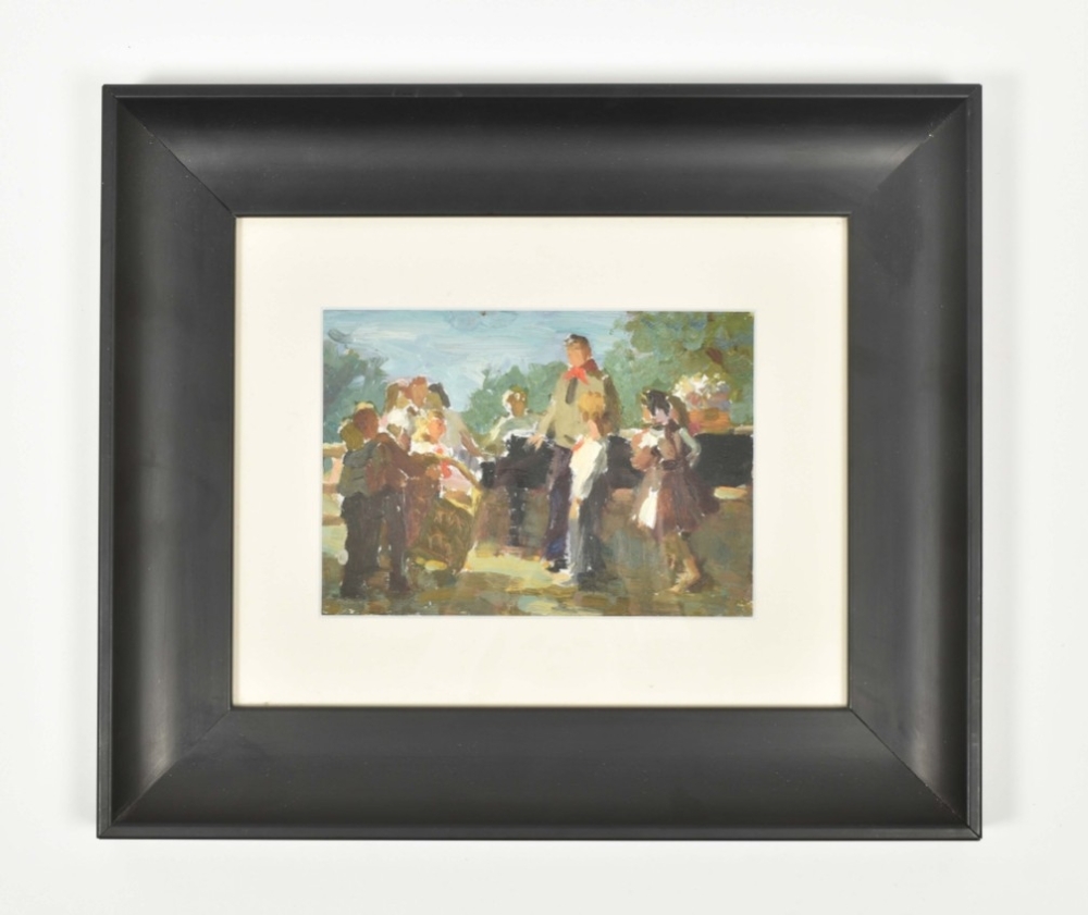 Artwork by Yvan Vladimirovich Sykilev, Yvan Vladimirovich Sykilev (1918-1995), Made of Oil on board