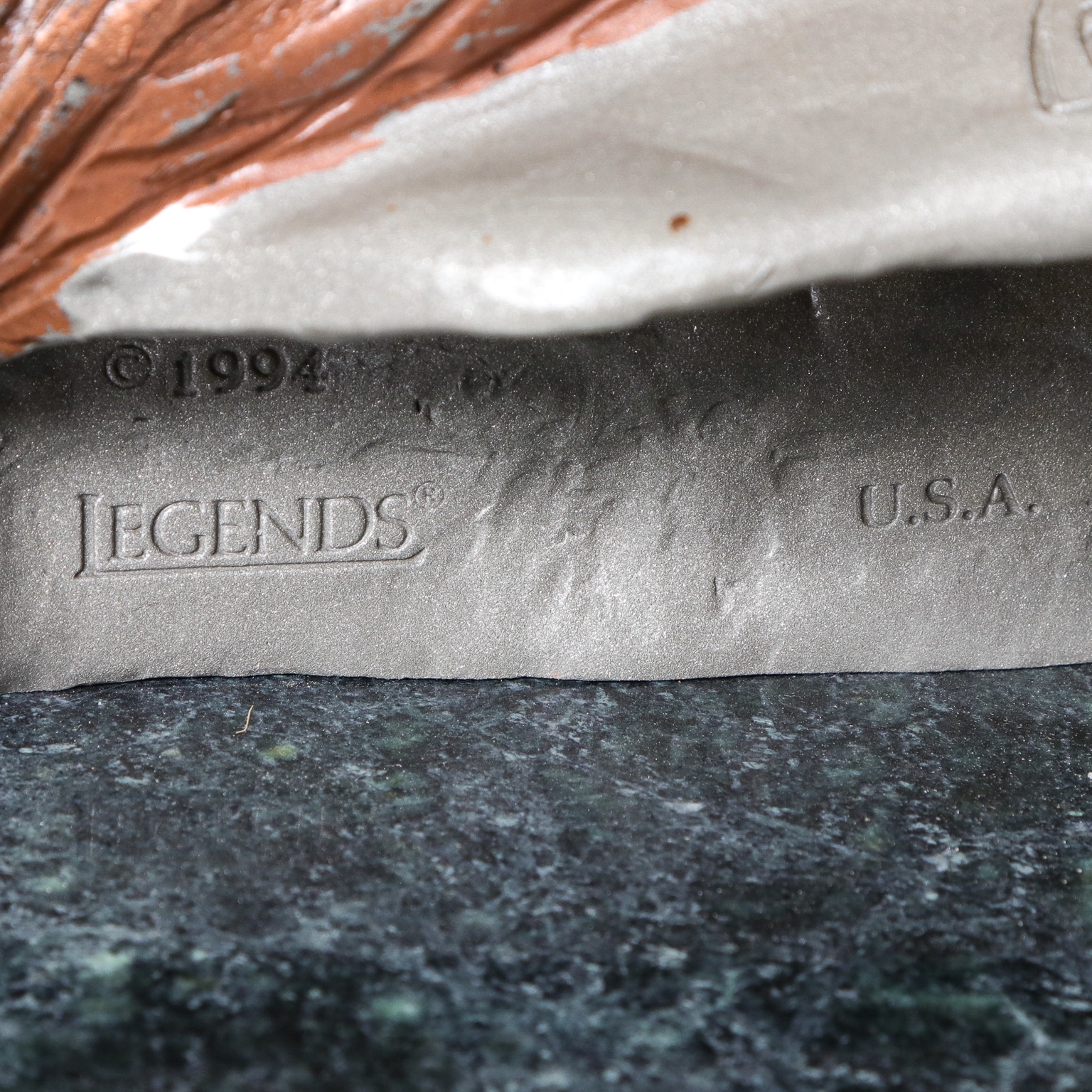 David Lemon Bronze Sculpture of a Frontiersman Walking Beside His