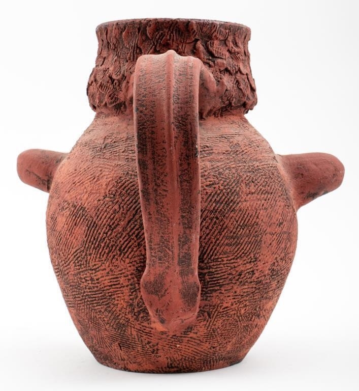 Sold at Auction: LOUIS MENDEZ POTTERY WATER PITCHER