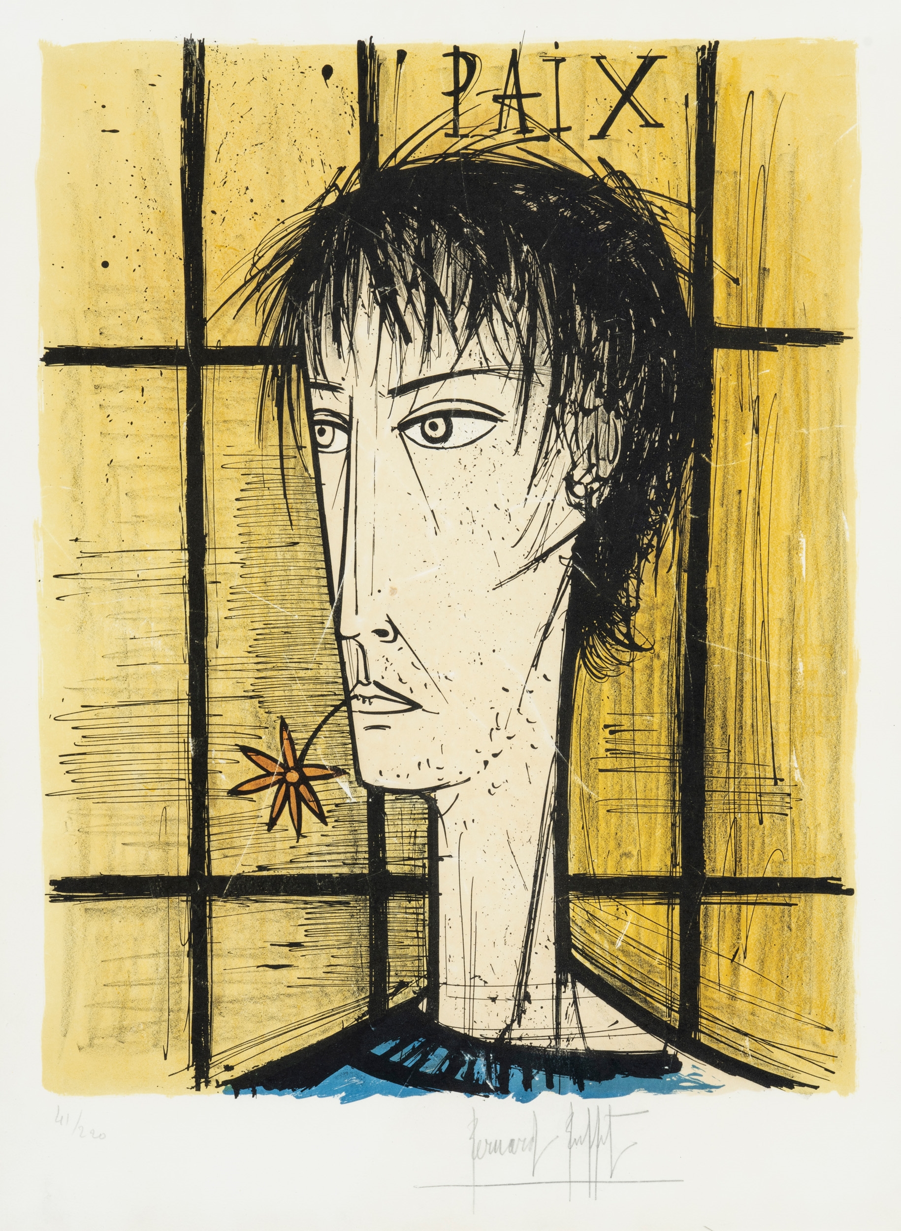 Bernard Buffet | Le Pacifiste (1968) | MutualArt