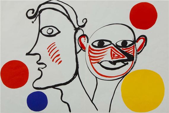 Alexander Calder | The Juglers | MutualArt