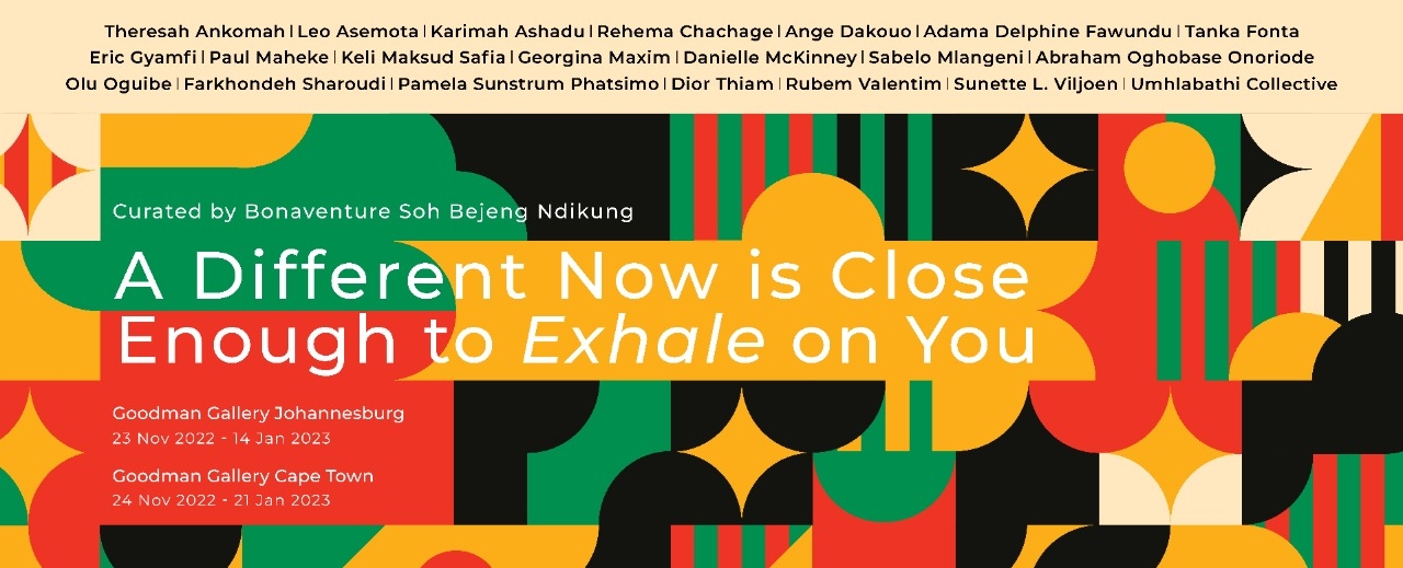 A Different nNow is Close Enough to Exhale on You at Goodman Gallery