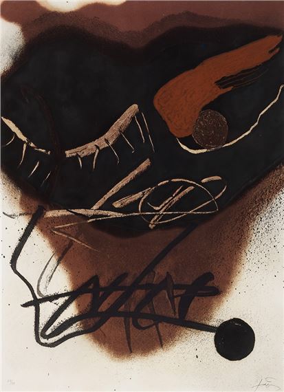 Figura by Antoni Tàpies, 1985