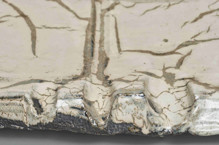 Artwork by Claude Champy, Claude Champy Plat, Made of Glazed stoneware