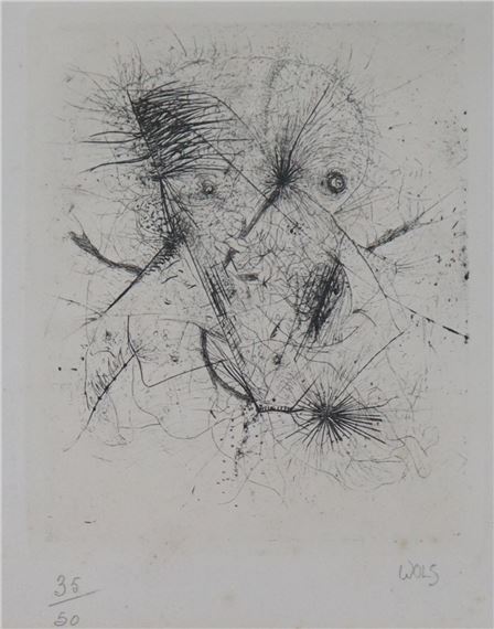 Wols | WOLS (Alfred Otto Wolfgang Shulze) An abstract Signed in