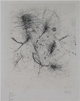 Wols | WOLS (Alfred Otto Wolfgang Shulze) An abstract Signed in