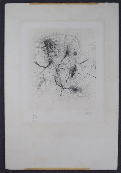 Wols | WOLS (Alfred Otto Wolfgang Shulze) An abstract Signed in