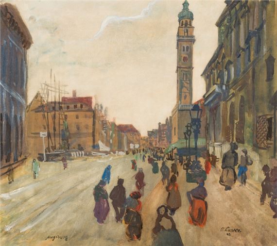 Augsburg by Oskar Laske, 1922