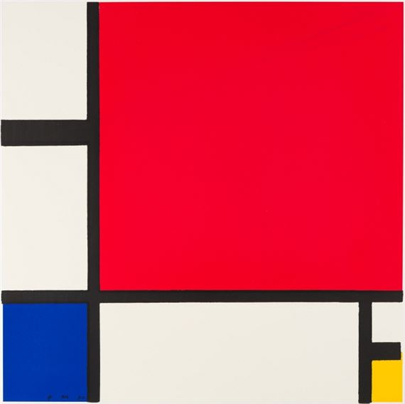 Piet Mondrian | Composition with Red, Blue and Yellow (1930) | MutualArt